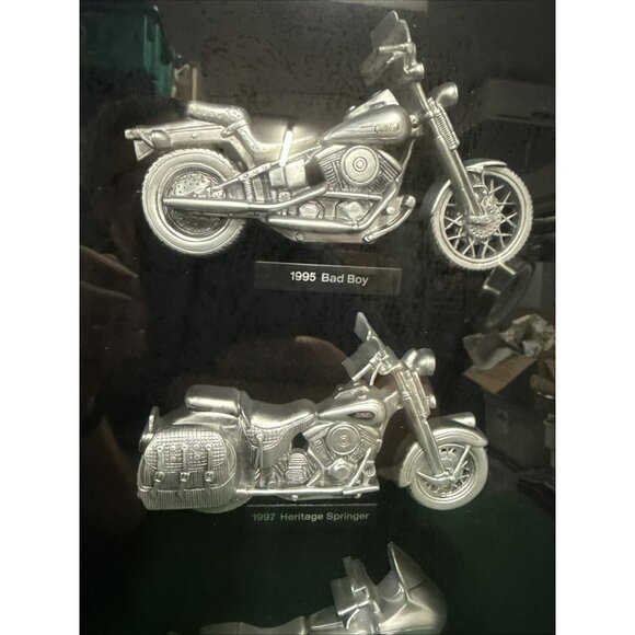 2008 Harley Davidson Heritage Collection Plaque Motorcycles of the 1990's - Picture 4 of 10